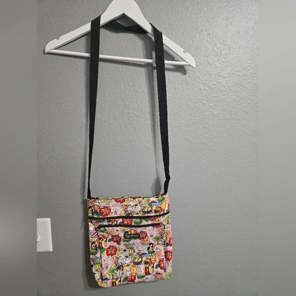 Hawaii Print Handmade Crossbody Zipper Bag - Picture 2 of 16